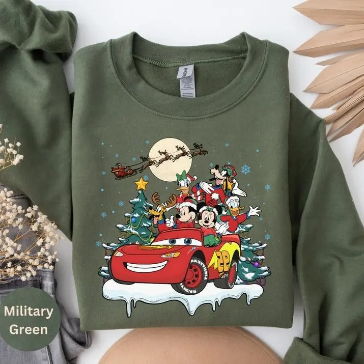 Family Christmas Name Shirt, Monogrammed Family Christmas Shirt, Merry Christmas Sweatshirt, Trending Crewneck Hoodie