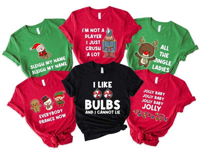 Family Group Christmas Shirt, Funny Christmas Crew Tee, Matching Cousin Christmas Shirt, Cousin Holiday Gift Tee, Funny...