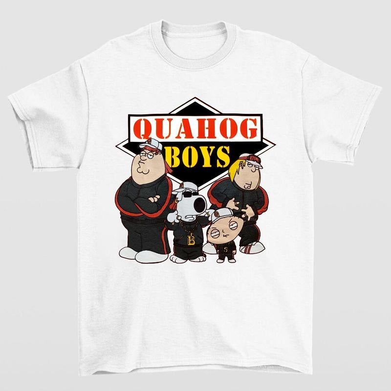 Family Guy Quahog Boys T Shirt Hoodie, Sweatshirt | HypeDripTees.com