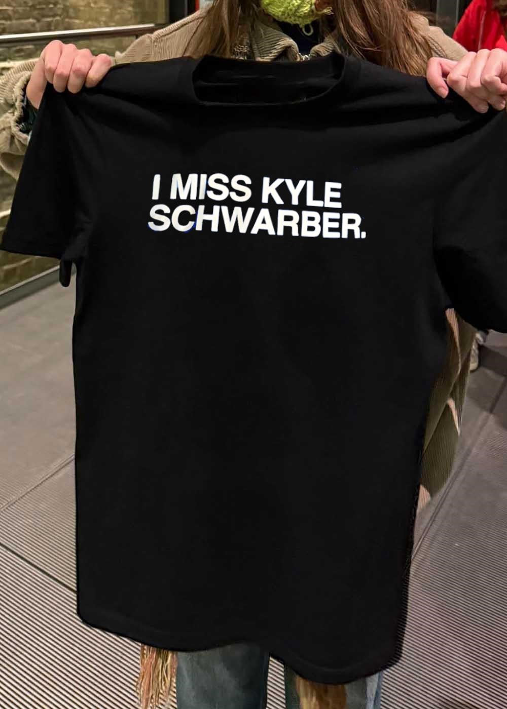 Fan Apparel I Miss Kyle Schwarber Philadelphia Phillies Shirt