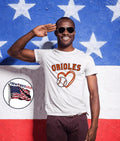 Fan Apparel Love Baseball Orioles T-Shirt