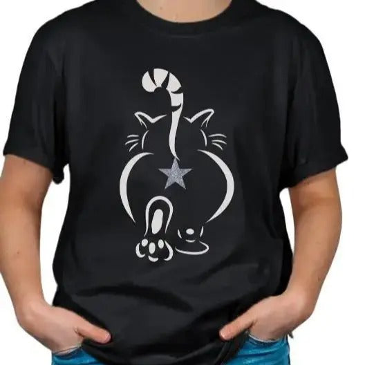 Fancy bum Fluffy Cute Cat Unisex T-shirt Womenswear Hoodie, Sweatshirt | HypeDripTees.com