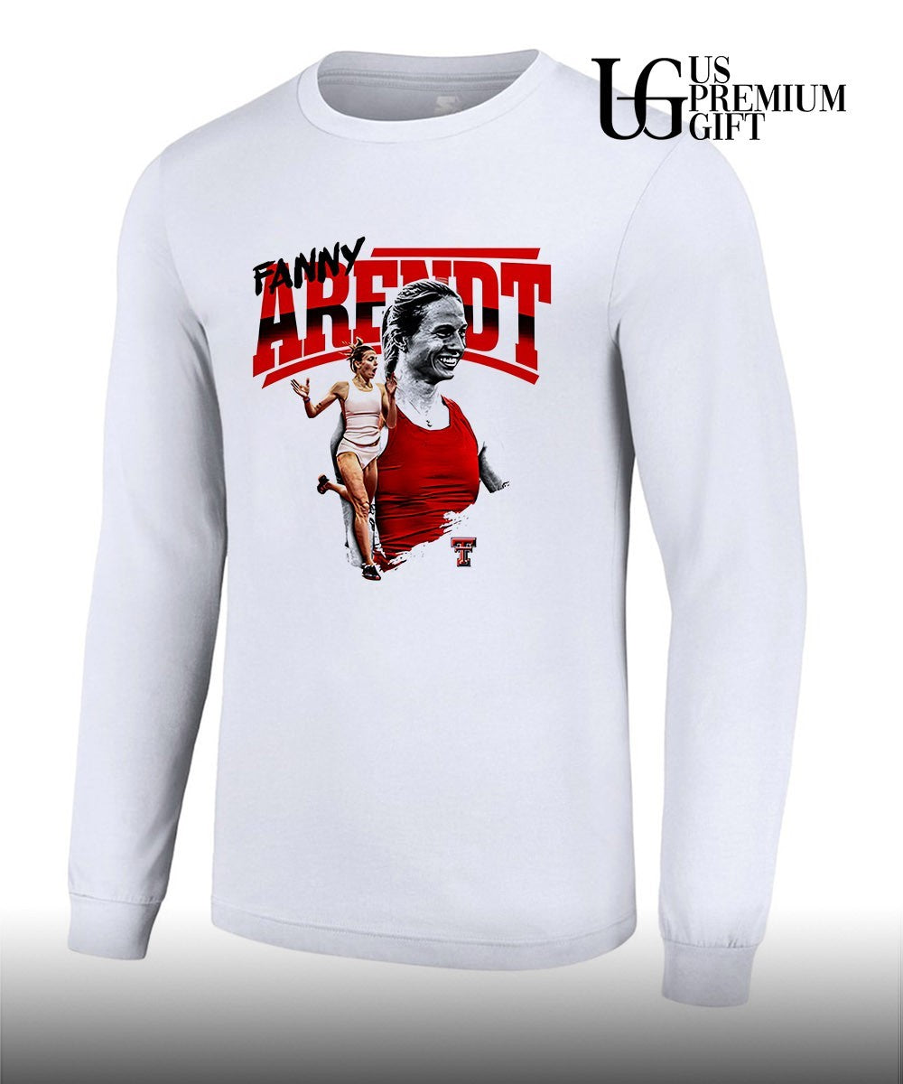 Fanny Arendt Texas Tech Women’s Track and Field shirt