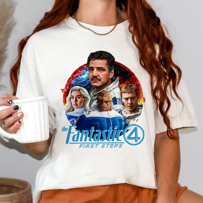 Fantastic 4 First Steps T-Shirt, Movie Sweatshirt Hoodie | HypeDripTees.com