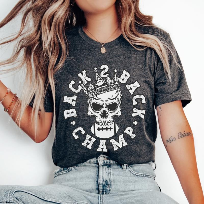 Fantasy Football Back To Back Champ T-shirt Fantasy Football Champion Fantasy Champ Fantasy Football Gift Ideas Fantasy...