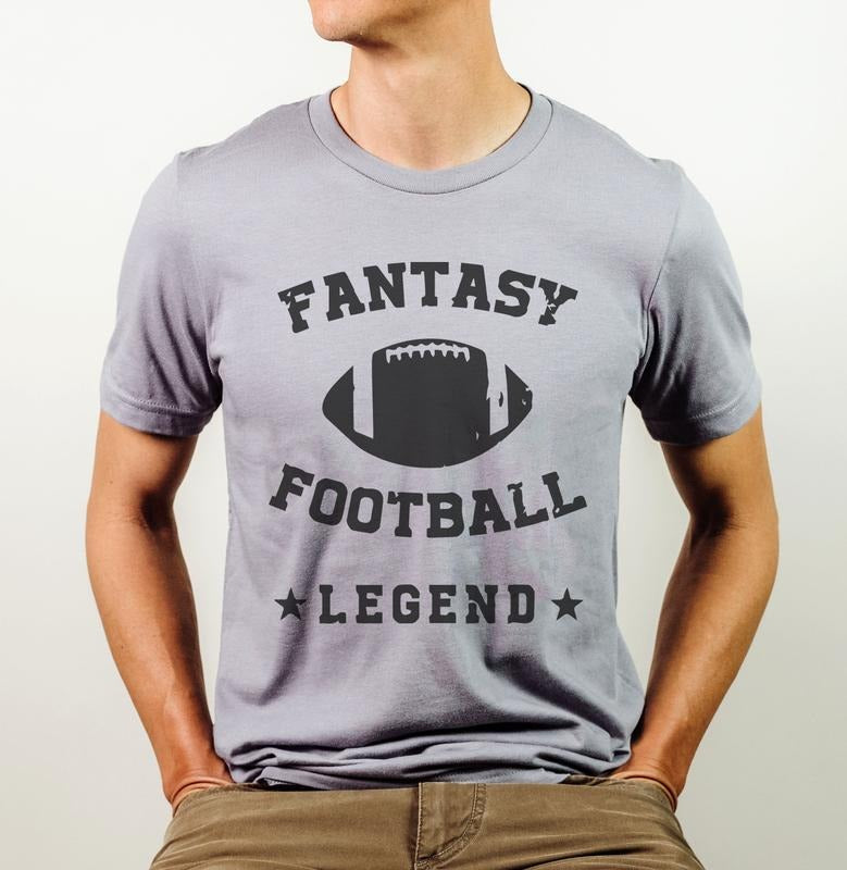 Fantasy Football T-shirt Gift Boyfriend Tee Dad Gift Tshirt League Brother Tee Gift Football League T-shirt Fantasy...