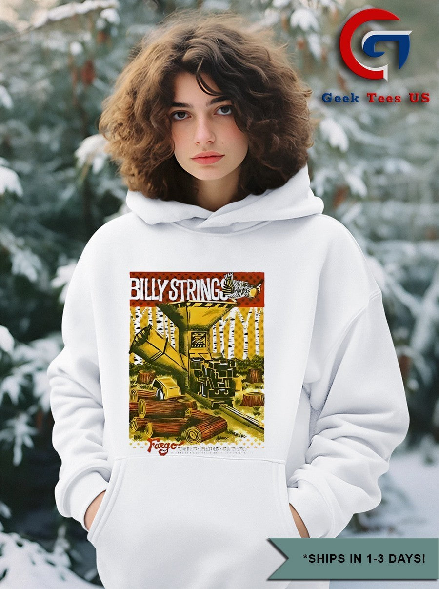 Fargo Nd Billy Strings August 12 2025 Poster shirt