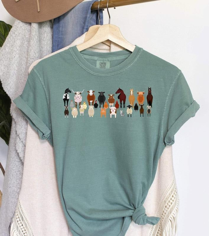 Farm Animals Lover T-Shirt Hoodie, Sweatshirt | HypeDripTees.com