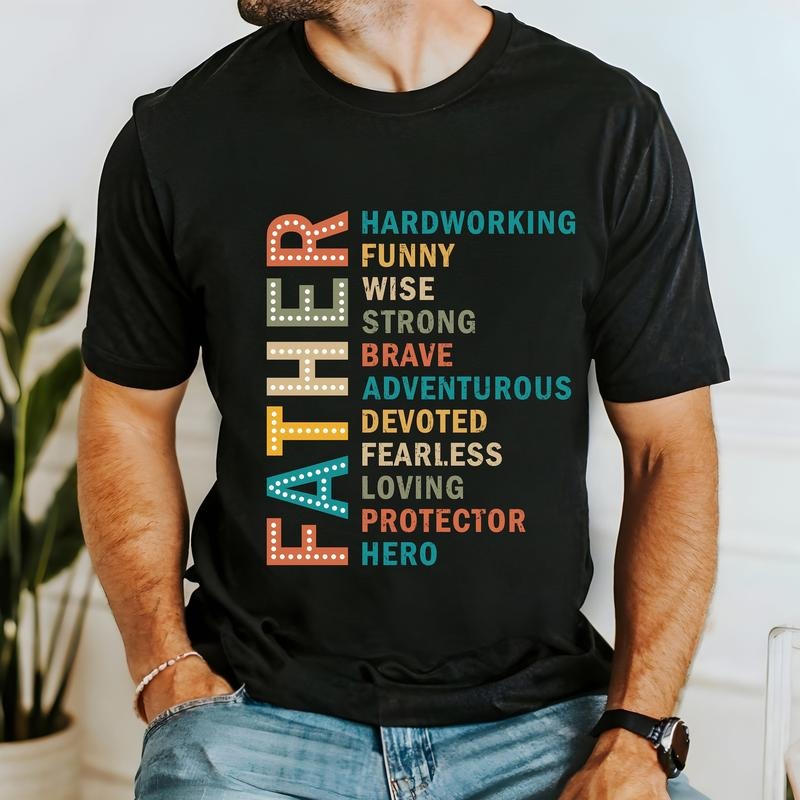 Father T-Shirt, Father's Day T-Shirt, Best Dad Ever T-Shirt, Dad Shirt Happy Father's Day, For Men Hoodie, Sweatshirt