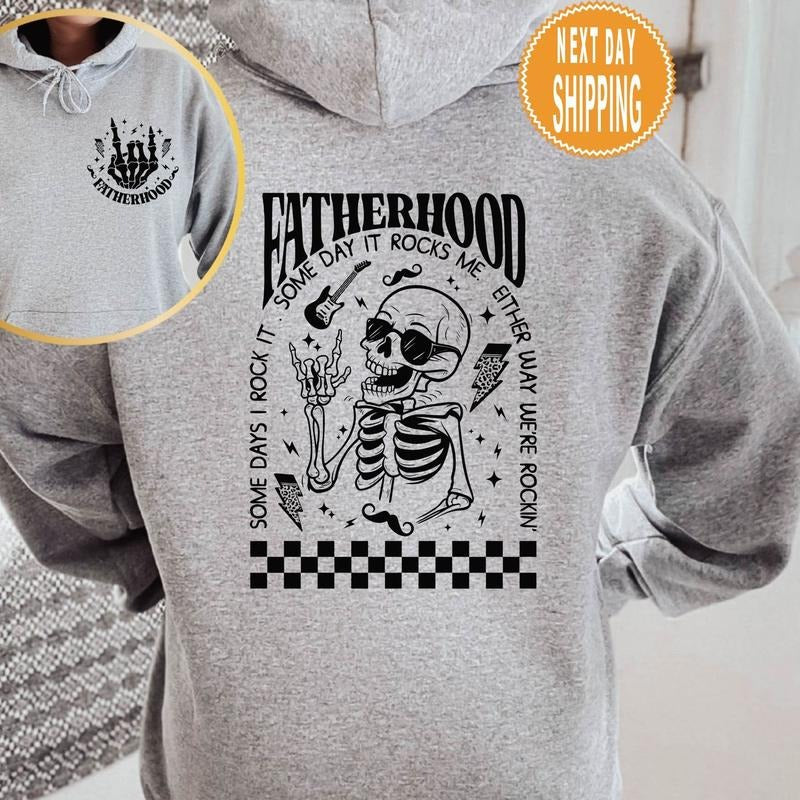 Fatherhood Some Day It Rocks Me , Funny Dad Sweatshirt, Dad Life Tee, Birthday Dad Gift, Sarcastic Shirt, Fathers Day...
