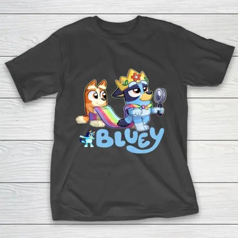 Fathers Blueys Dad Mum Love T-Shirt Hoodie, Sweatshirt | HypeDripTees.com