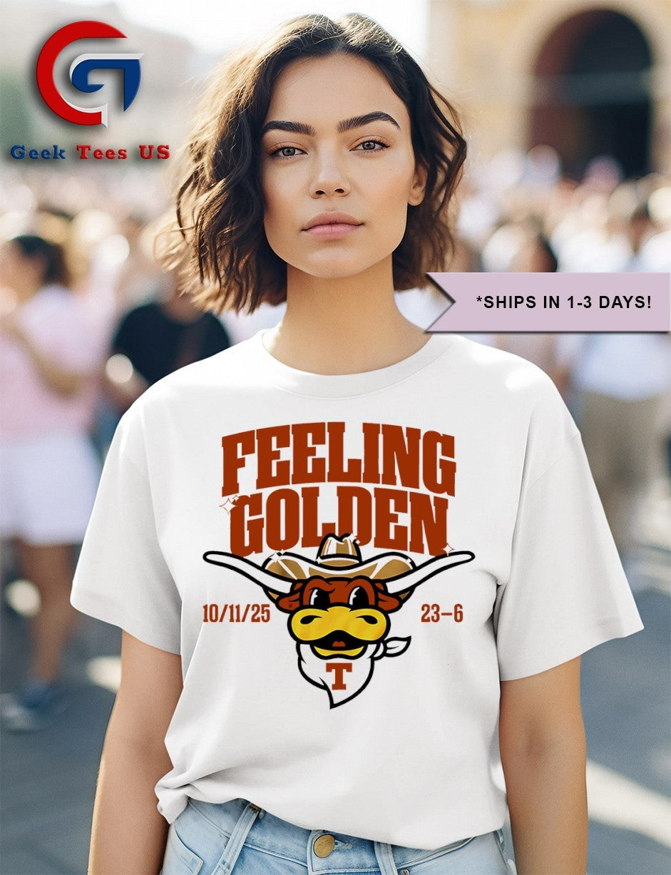 Feeling Golden Texas Longhorns Football 23-6 score shirt