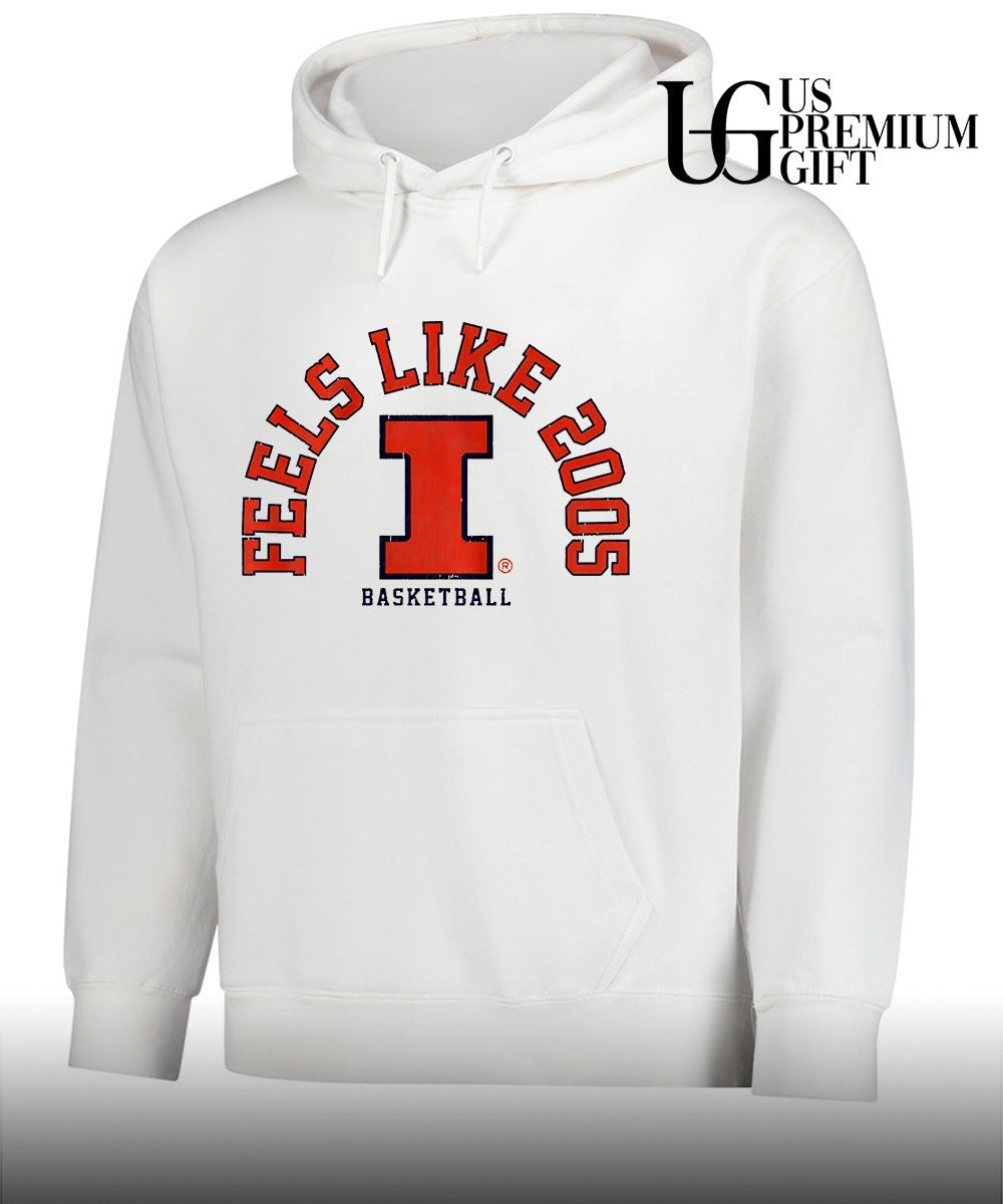 Feels Like 2005 Illinois Fighting Illini basketball logo shirt