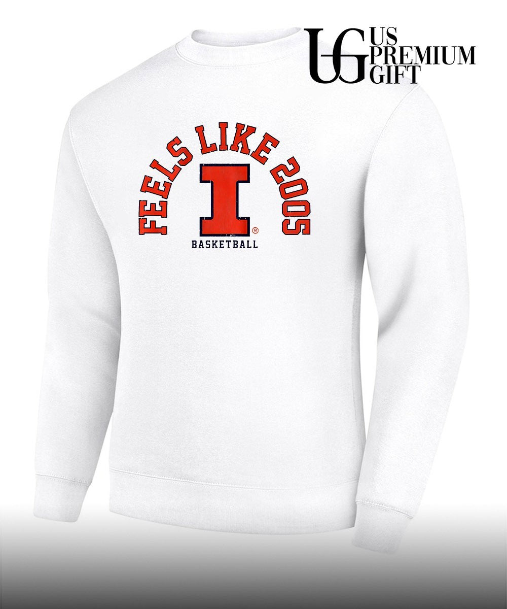 Feels Like 2005 Illinois Fighting Illini basketball logo shirt