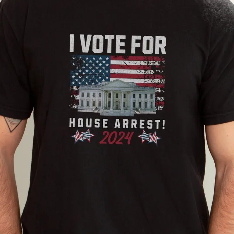Felon for President, 2024, Conservatives Shirt, Whitehouse, House Arrest, Patriot Shirt Hoodie, Sweatshirt | HypeDripTees.com