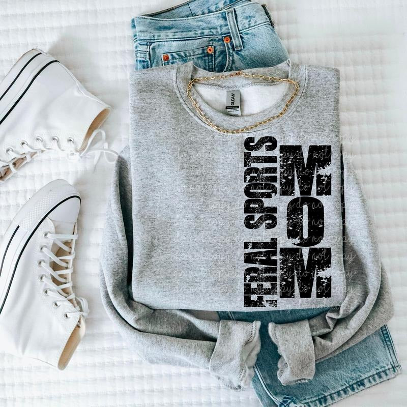 Feral Sports Mom DTF Transfers - THIS IS NOT A SHIRT Hoodie, Sweatshirt | HypeDripTees.com
