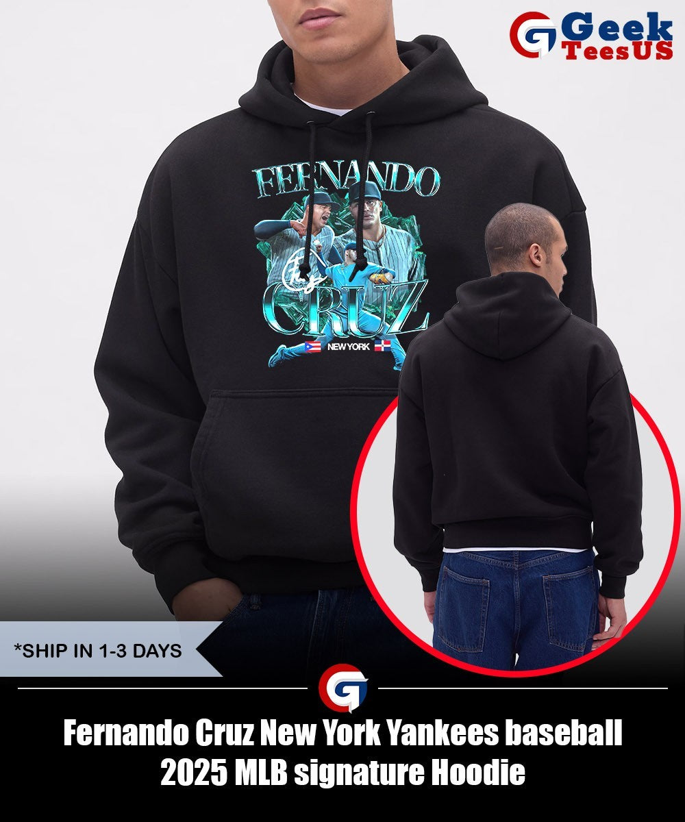 Fernando Cruz New York Yankees baseball 2025 MLB signature shirt