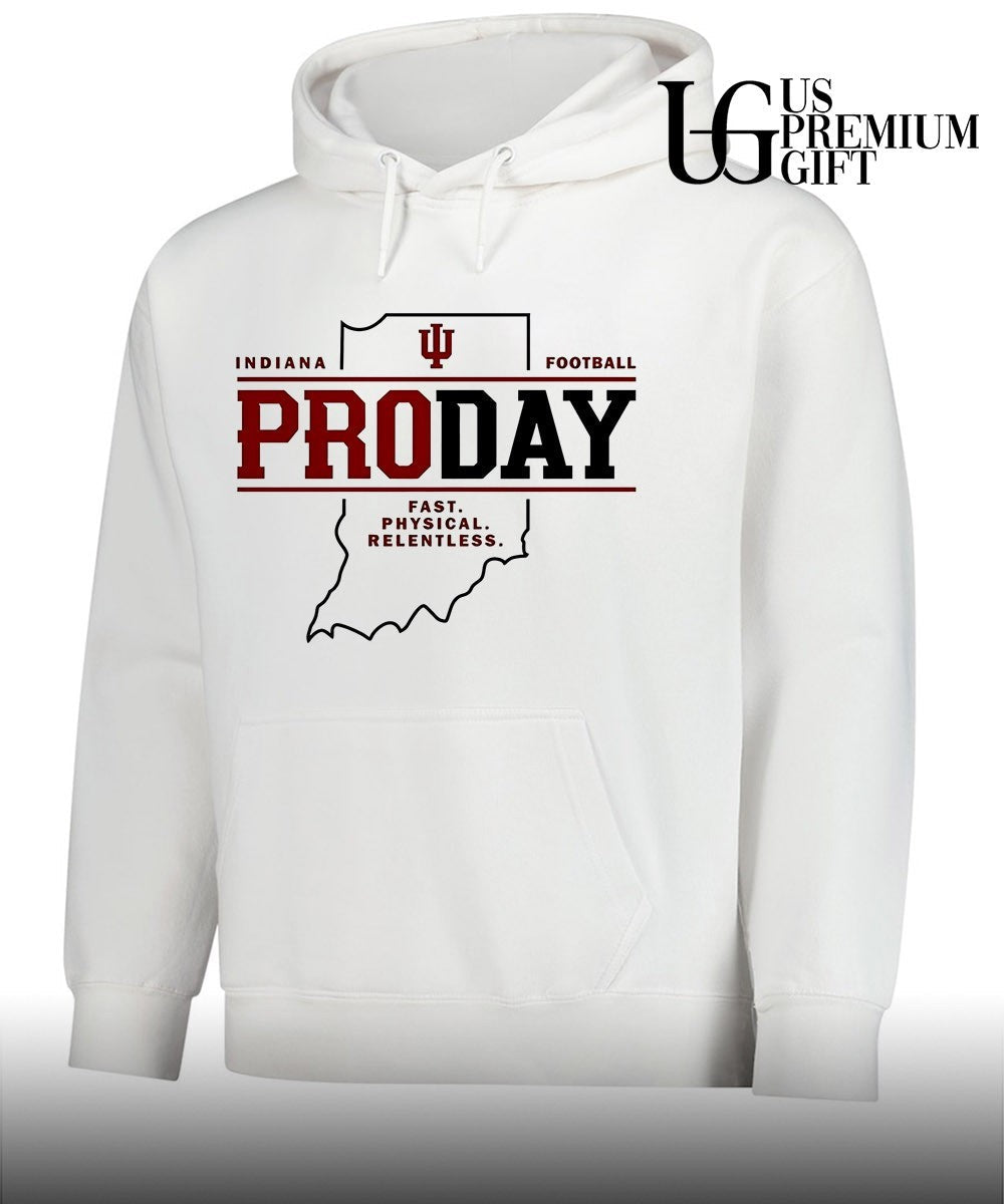 Fernando Mendoza Indiana Pro Day Football State Map shirt