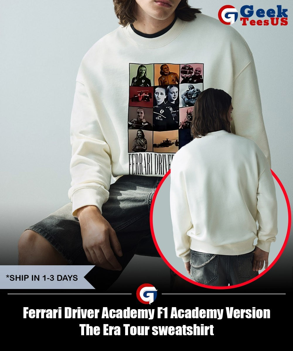 Ferrari Driver Academy F1 Academy Version The Era Tour shirt