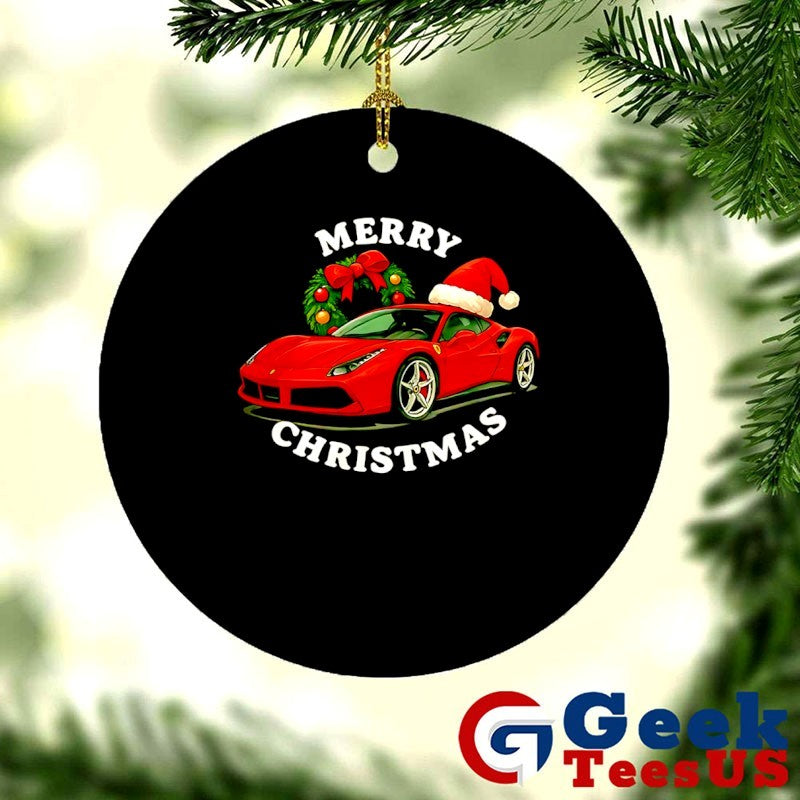 Ferrari car Merry Christmas shirt