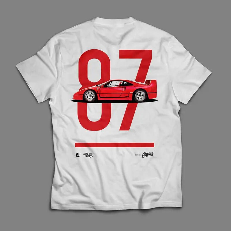 Ferrariii F40 T-Shirt, Unisex, Supercar T-Shirt, Car Enthusiast Shirt, Car Clothing Hoodie, Sweatshirt | HypeDripTees.com