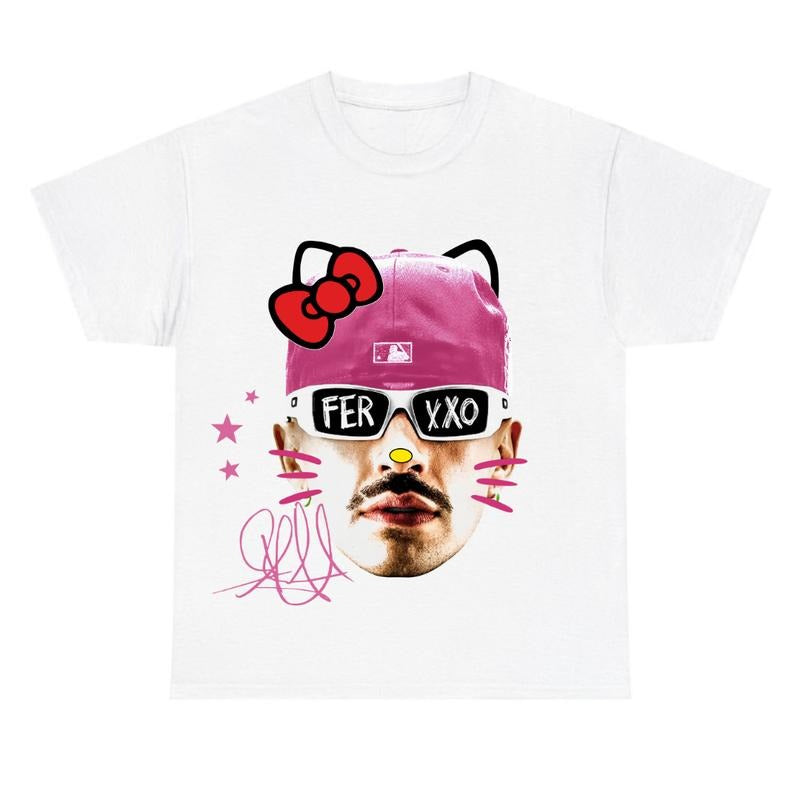 Ferxxooo Red Kitty Shirt Hoodie, Sweatshirt | HypeDripTees.com