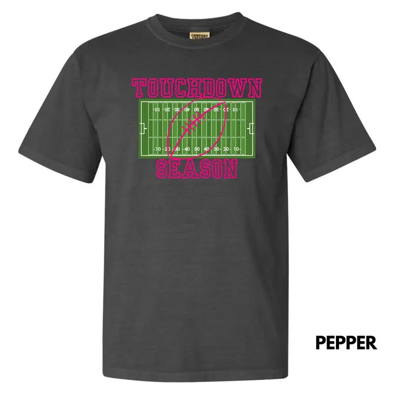 Field Of Touchdowns Comfort Colors T-Shirt 'NLB' Hoodie, Sweatshirt | HypeDripTees.com