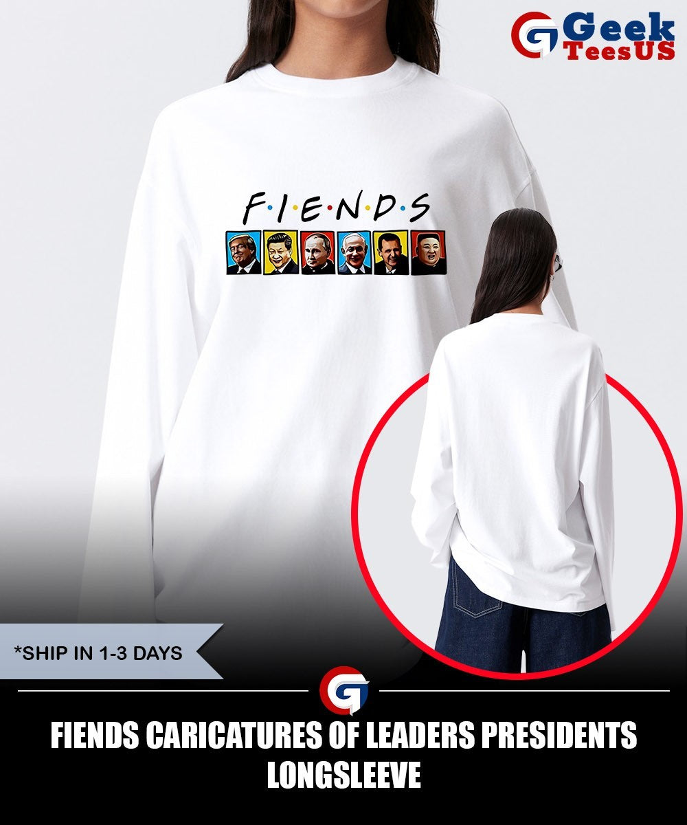 Fiends caricatures of leaders Presidents shirt