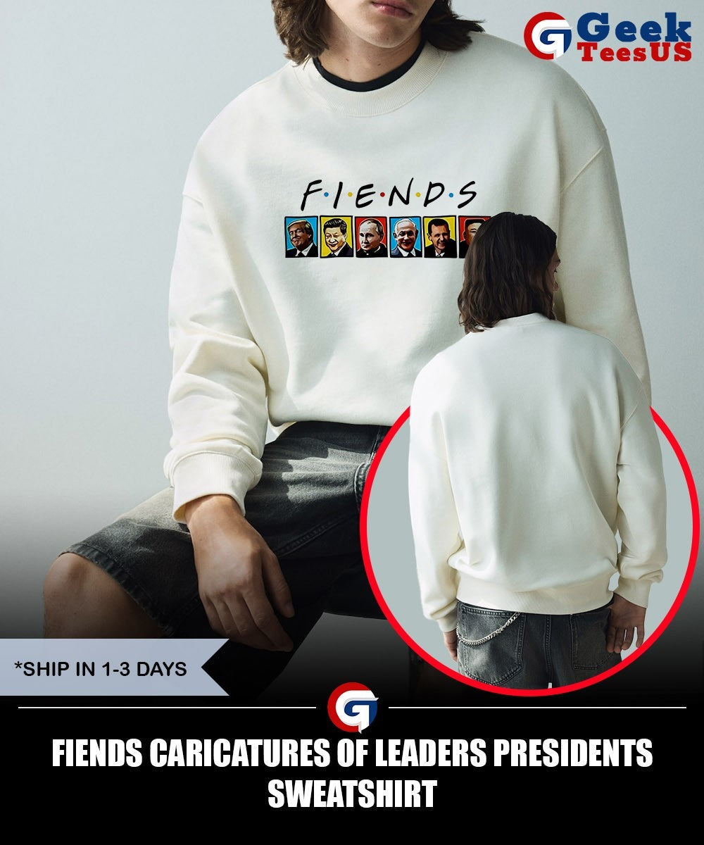 Fiends caricatures of leaders Presidents shirt