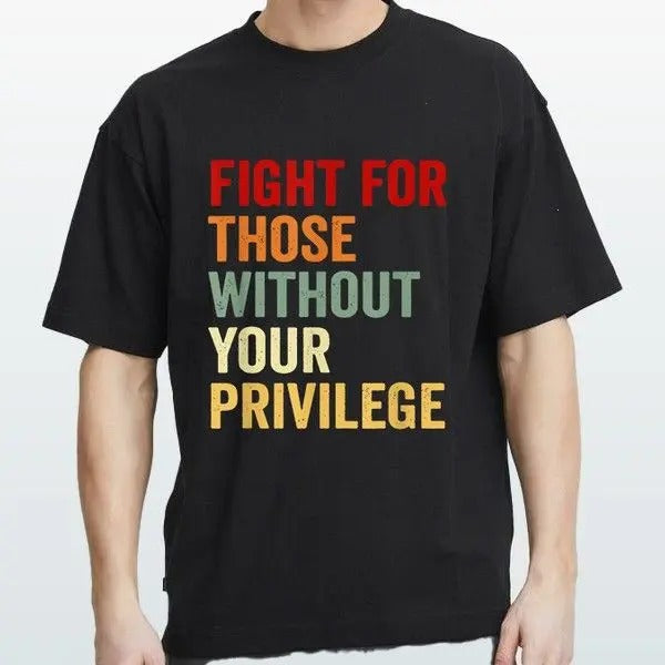 Fight For Those T-shirt Great For On The Go Looks Retro Graphic Bold Style For Streetwear Lovers Hoodie, Sweatshirt