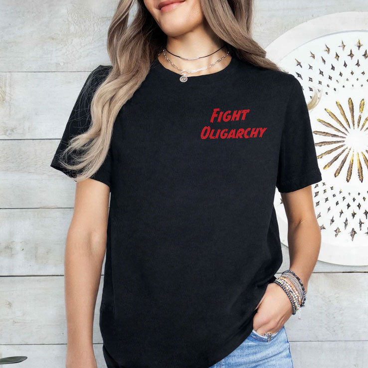 Fight Oligarchy Bernie Vs Trump T Shirt