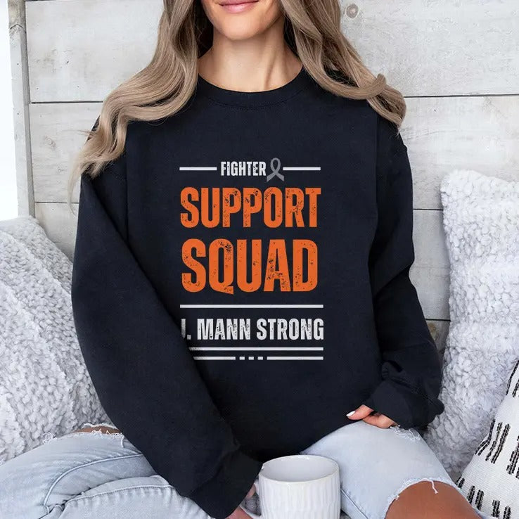 Fighter Support Squad J Mann Strong T Shirt