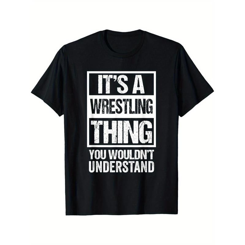 Fan/Fighter T-Shirt - It's A Wrestling Thing You Wouldn't Understand Made in USA Hoodie, Sweatshirt | HypeDripTees.com