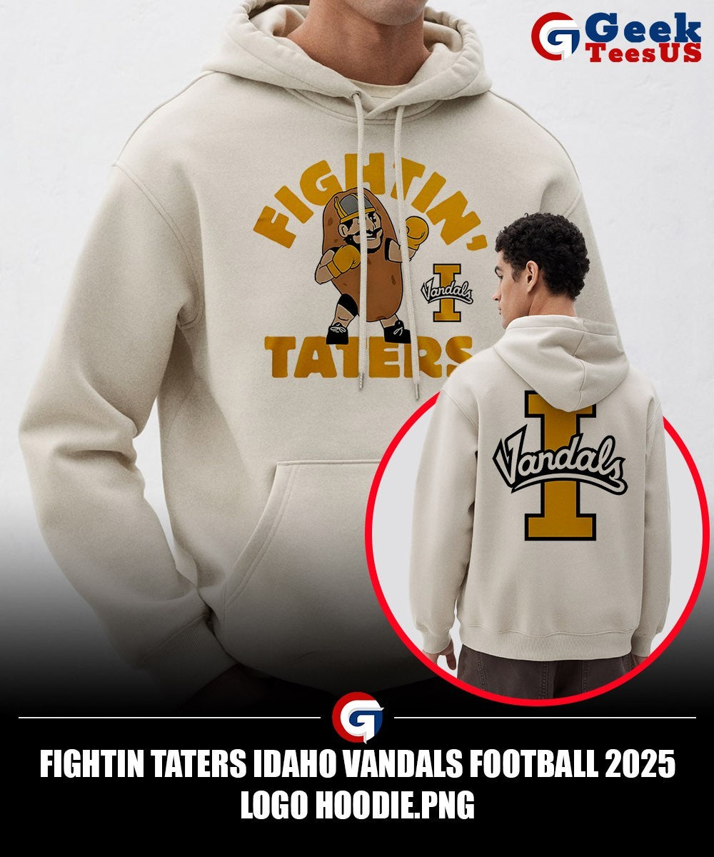Fightin Taters Idaho Vandals Football 2025 logo shirt