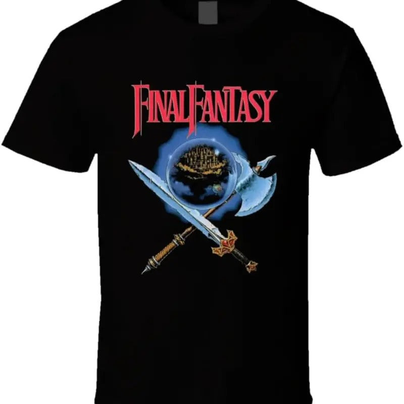 Final Fantasy NES Retro Gamer T Shirt Hoodie, Sweatshirt | HypeDripTees.com