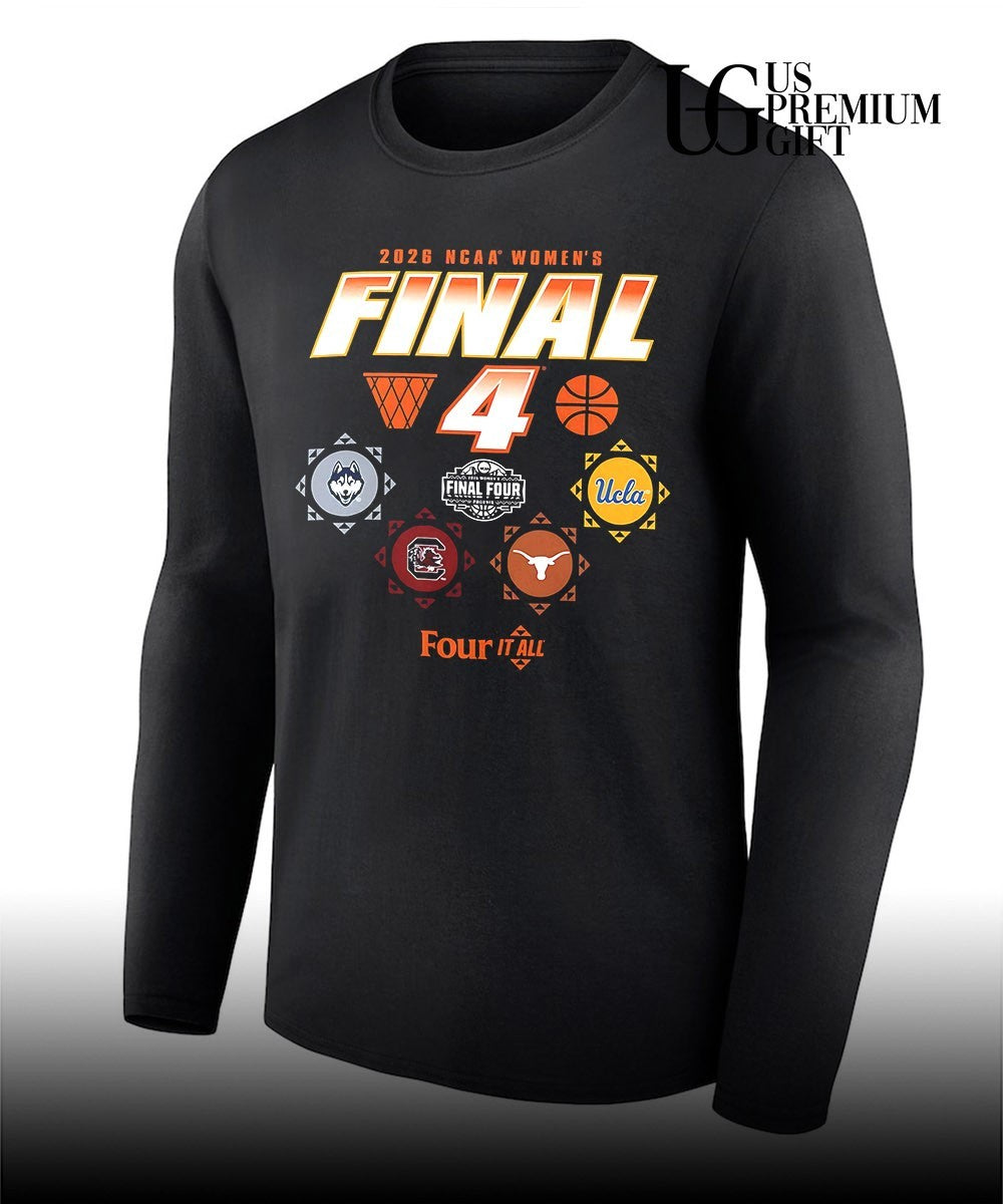 Final Four 2026 NCAA Women’s Basketball Tournament March Madness logo shirt