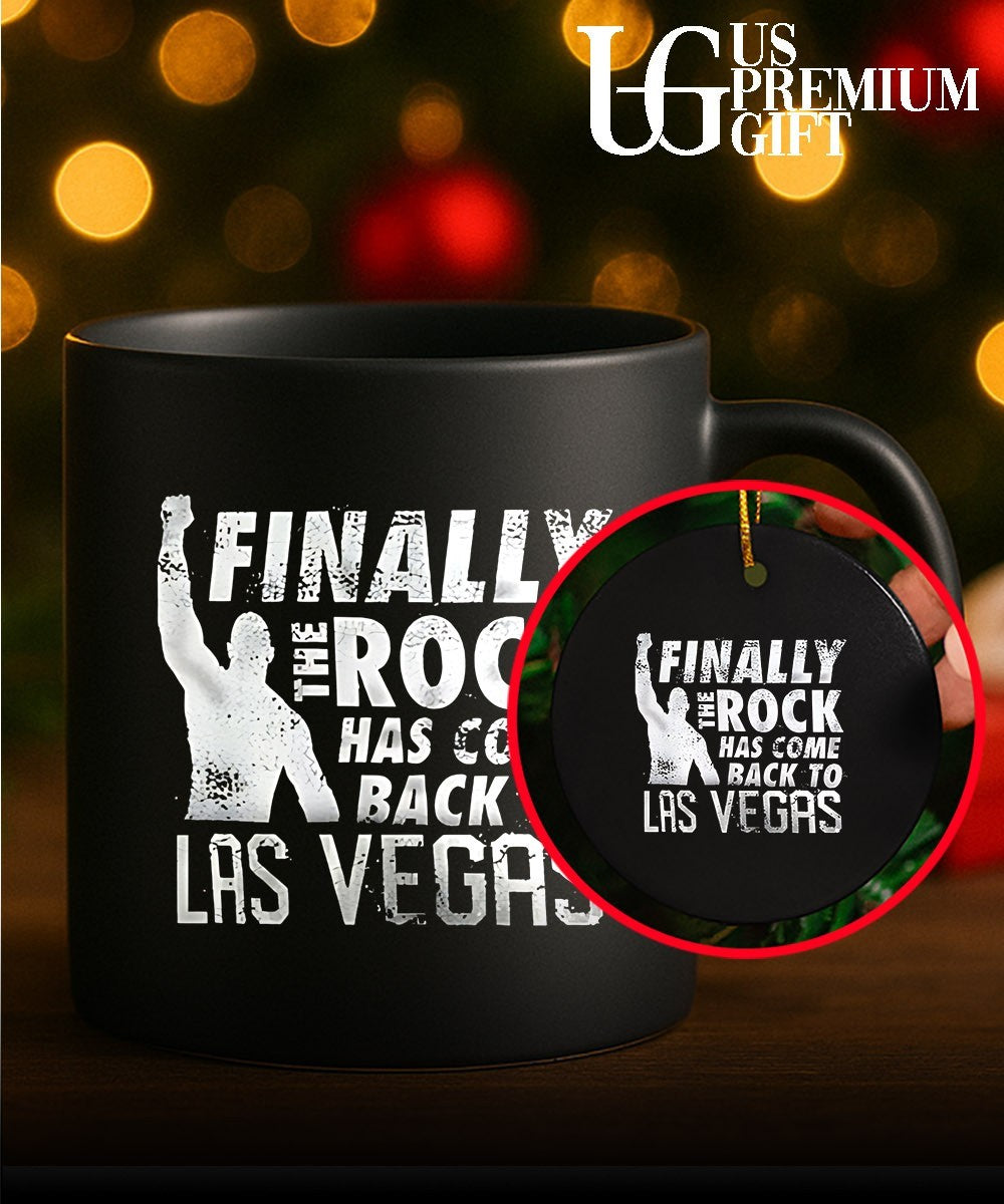 Finally the rock has come back to Las Vegas shirt