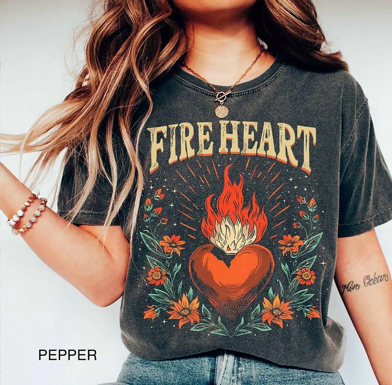 Fireheart TShirt, You do not yield T-shirt, SJM Quotes Shirt, SJM Merch, A Court of Thorns and Roses T-shirt, SJM Fan...