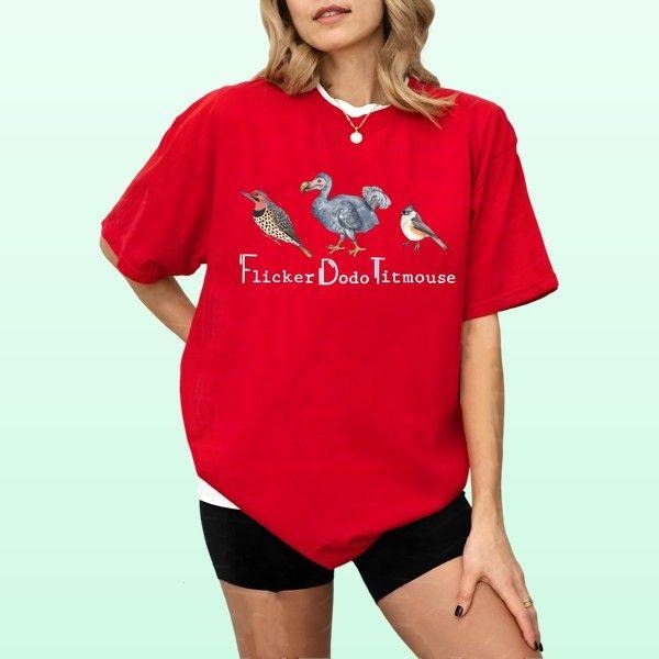 Flicker Dodo Titmouse T-shirt Premium Comfort Stylish Gift For Her Soft Cotton Fabric Hoodie, Sweatshirt | HypeDripTees.com