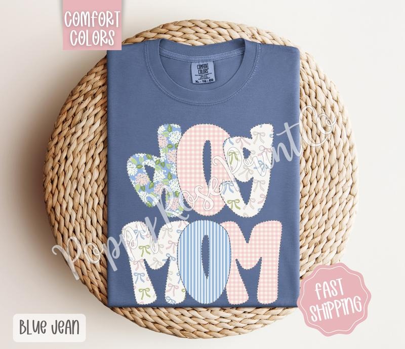 Floral Dog Mom Comfort Colors Cute Pet Mama Coquette Spring Flower T-Shirts, Hoodie, Sweatshirt