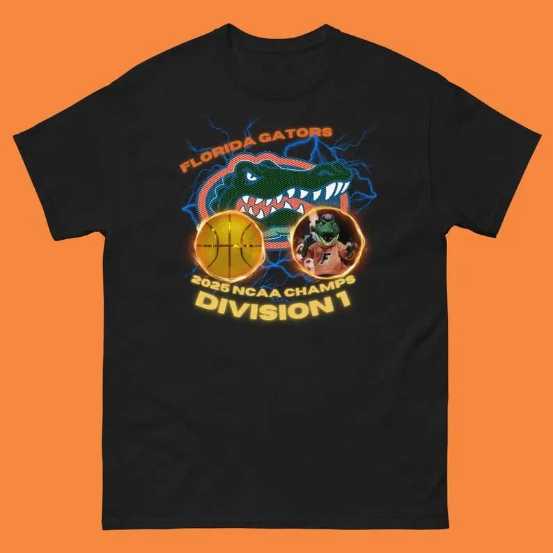 Florida Gators March Madness NCAA Division 1 Champions T-Shirt Cotton Top Hoodie, Sweatshirt | HypeDripTees.com