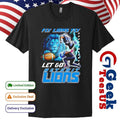 Fly Lions Fly Super Heroes Let Go Detroit Lions 2025 shirt