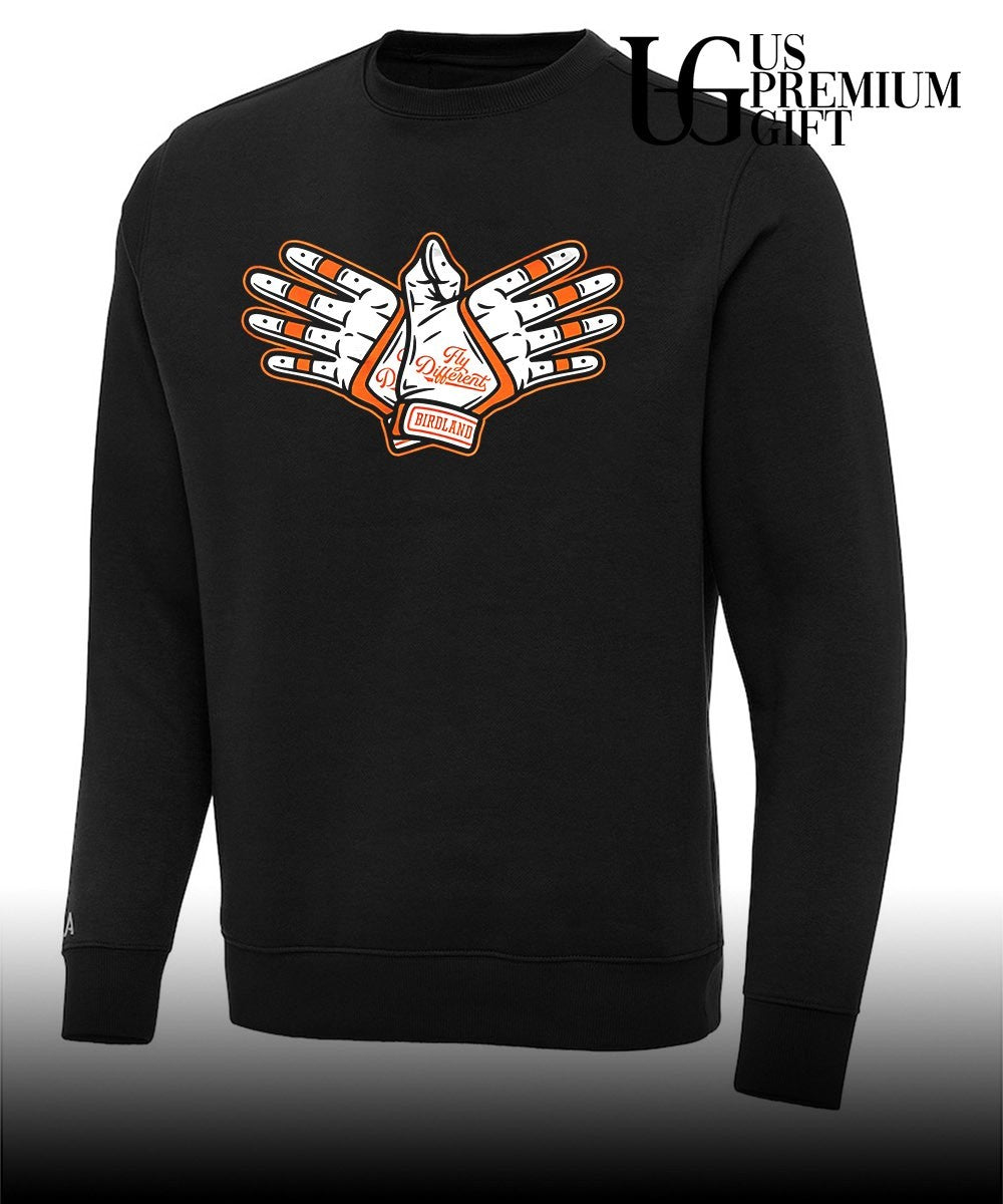 Fly different hands Baltimore Orioles baseball shirt