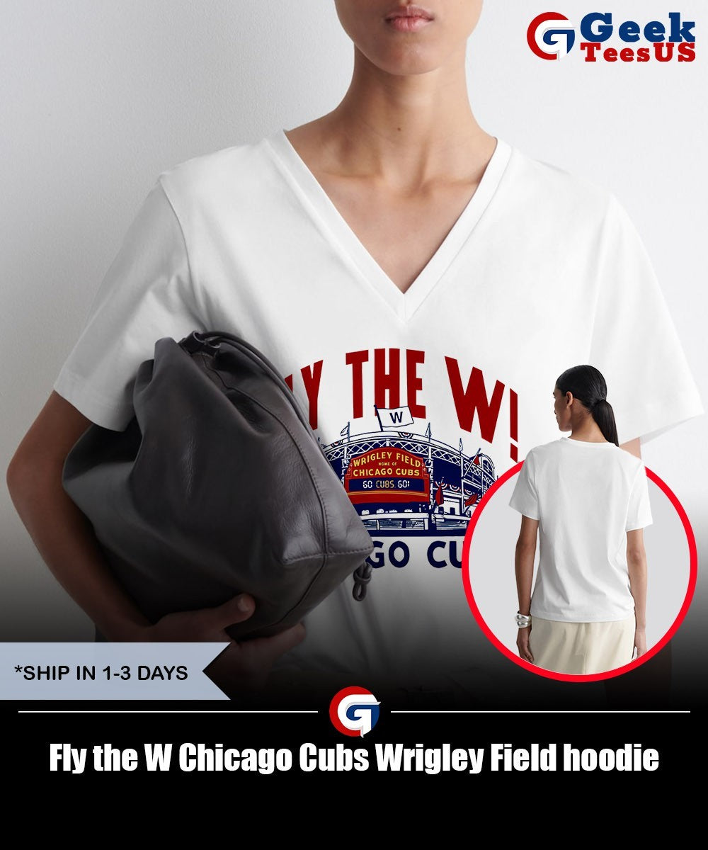 Fly the W Chicago Cubs Wrigley Field shirt