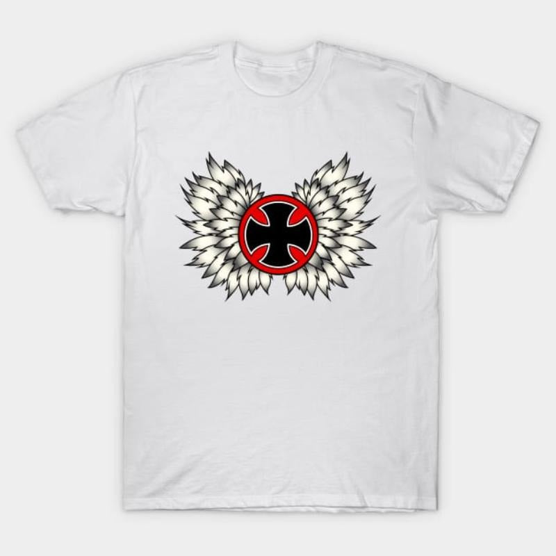 Flying Iron Cross T-Shirt style 02 Hoodie, Sweatshirt | HypeDripTees.com