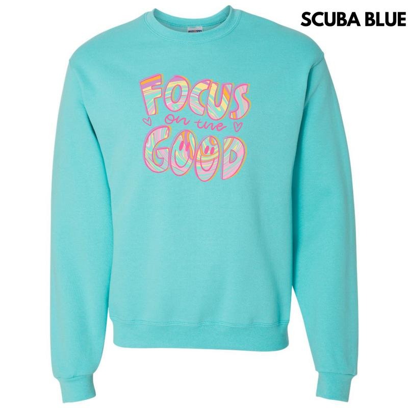 Focus On The Good Swirls Sweatshirt 'NLB' T-Shirts, Hoodie | HypeDripTees.com
