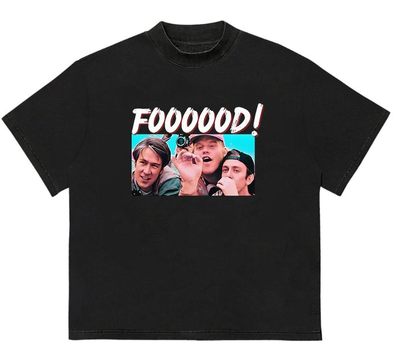 Food Tshirt Twister Movie Vintage 90s T-Shirt Stylish Gift for Her HipHop Style Oversized Hoodie, Sweatshirt