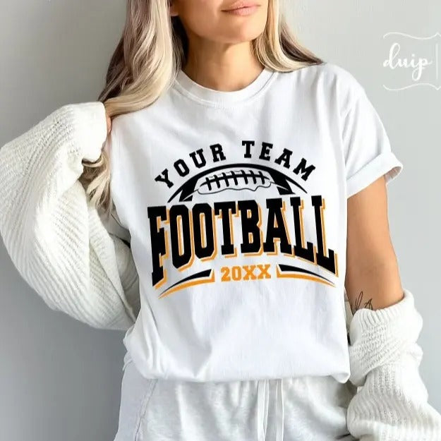Football Game Day Shirt, T-Mom Shirt, Football Shirt For Women, Sports Mom Shirt, Mothers Day Gift, Family Footbal Shirt...