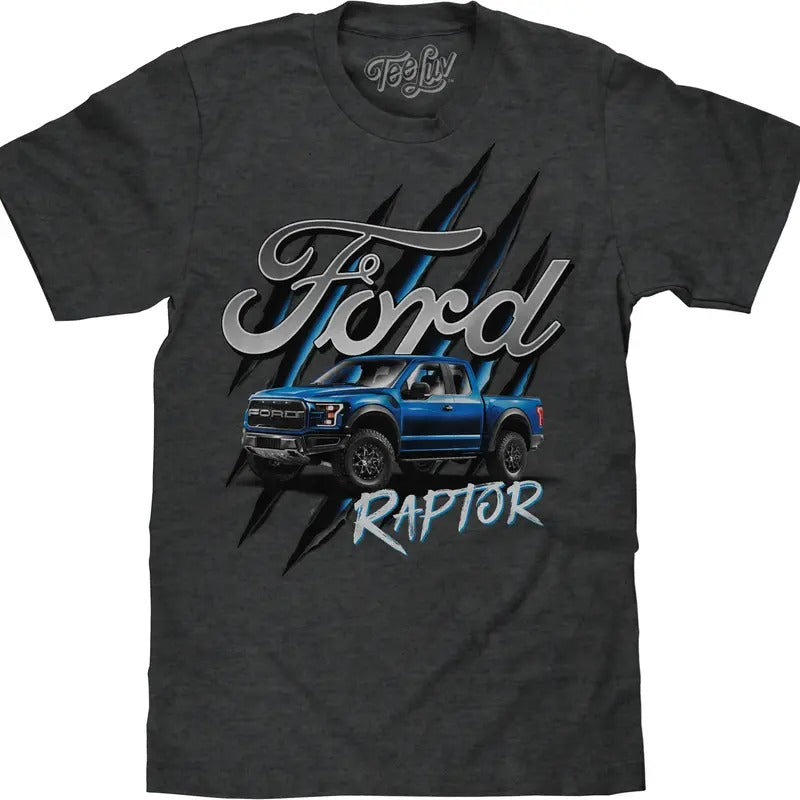 Ford F-150 Raptor T-Shirt - Gray Hoodie, Sweatshirt | HypeDripTees.com