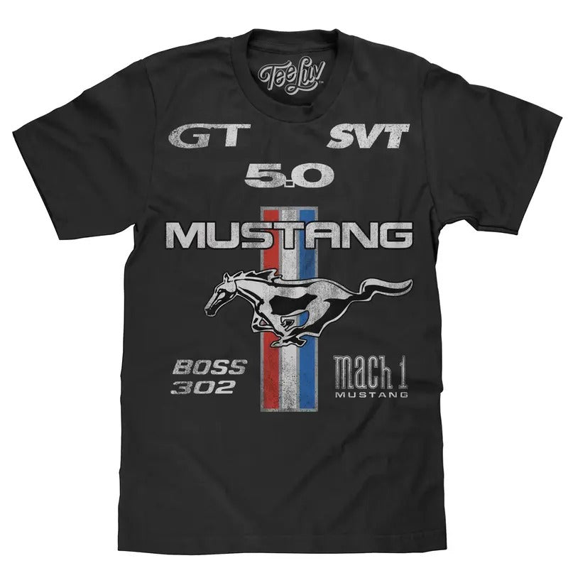 Ford Mustang Boss 302 T-Shirt - Black Hoodie, Sweatshirt | HypeDripTees.com